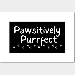 Pawsitively Purrfect Posters and Art